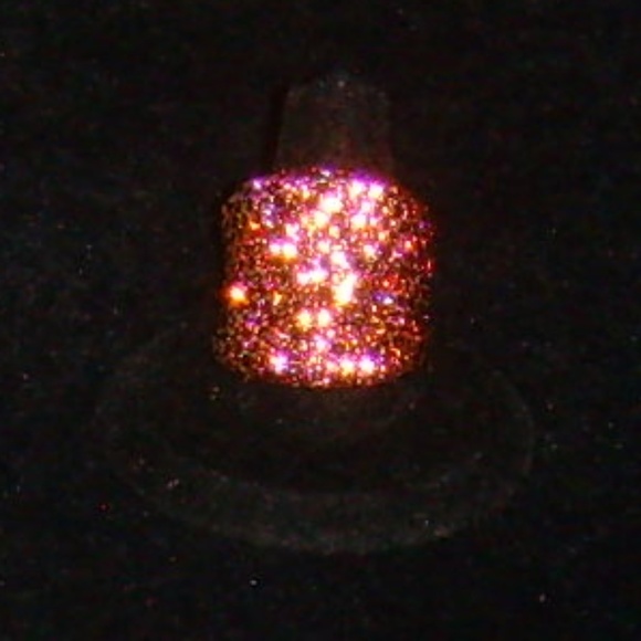Joan Boyce Rose-Gold Tone and Dk Topaz Colored R/S Concave Style Ring - Size 7 - Picture 4 of 15